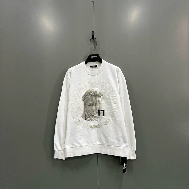 Givenchy Givenchy White Pattern Printed Hoodie XS Size Size US XS / EU 42 / 0 - 1 Thumbnail