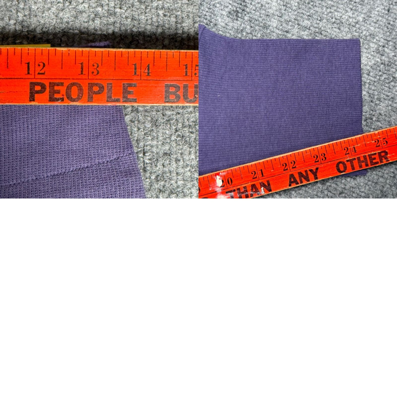 Vintage VINTAGE All In Motion Jogger Pants Purple Ribbed High Rise? Size 28" / US 6 / IT 42 - 8 Thumbnail