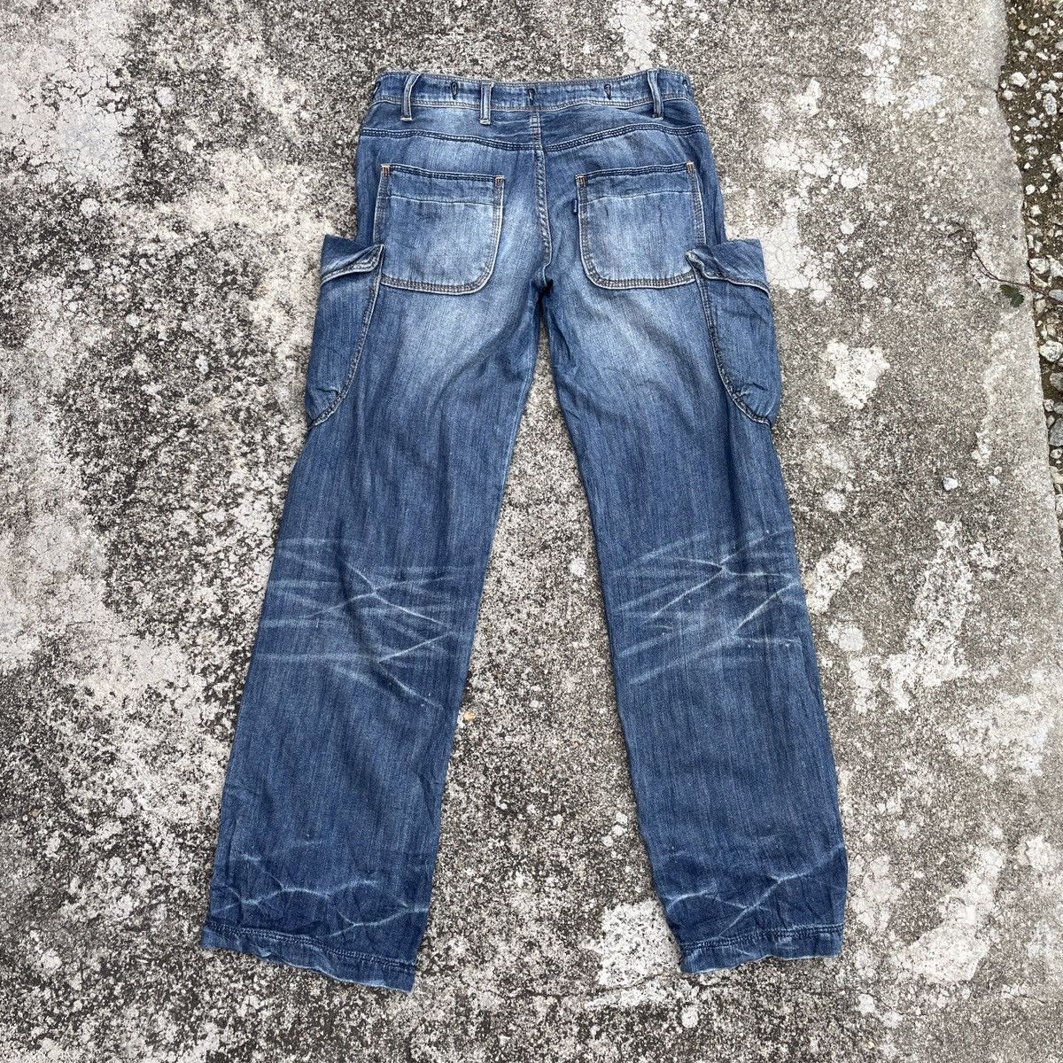 Other Vintage Westwood Outfitter Monkey Denim Jeans Size 31" - 7 Thumbnail