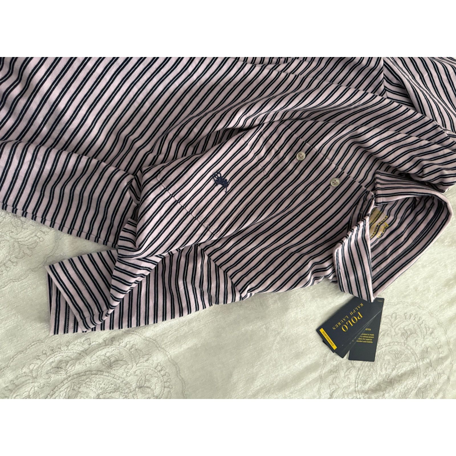 Polo Ralph Lauren Polo Ralph Lauren 40/1 Perf Jersey Size US S / EU 44-46 / 1 - 6 Thumbnail