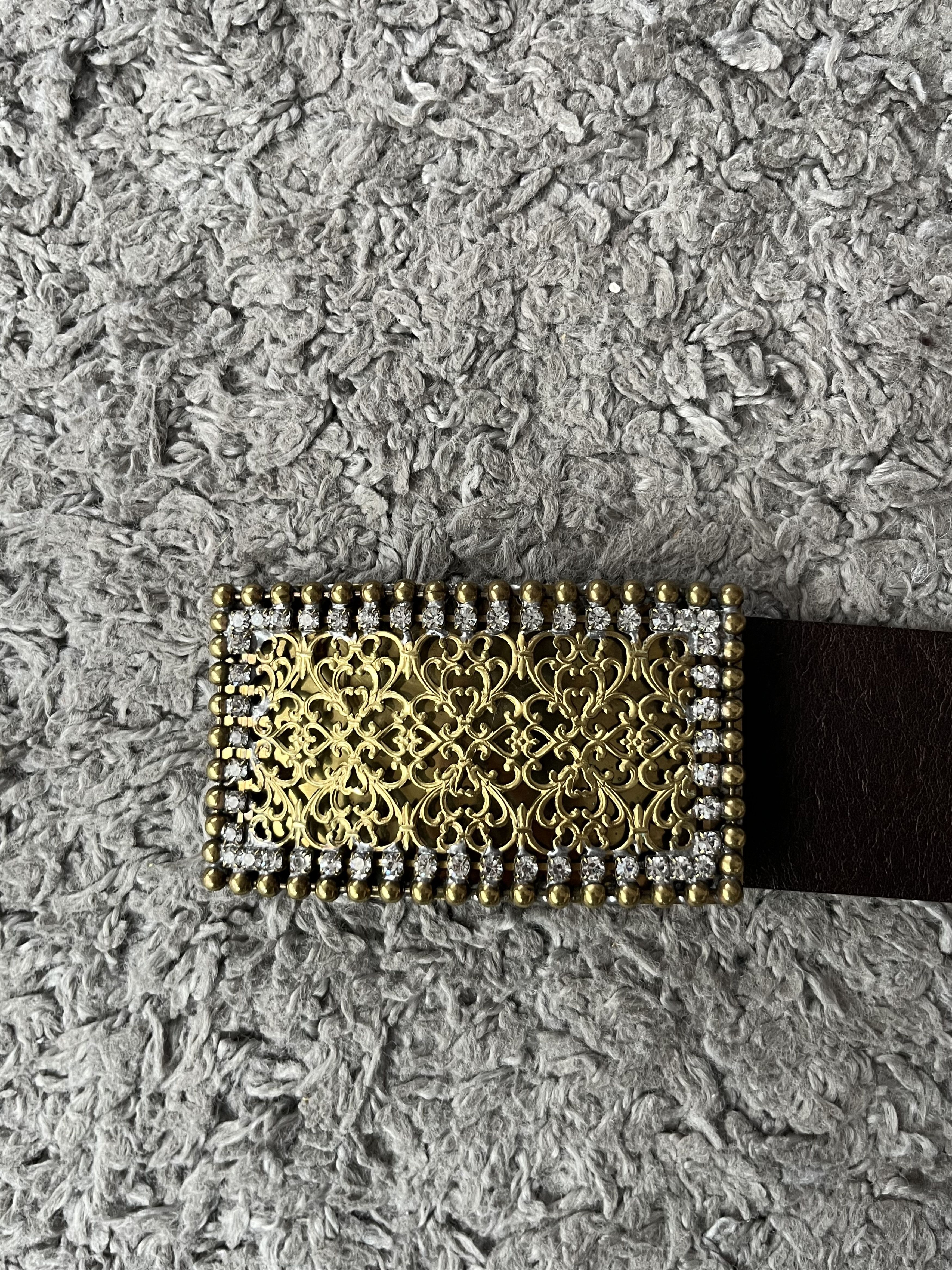 Vintage Luxury Belt NANNI Very Rare MADE IN ITALY Y2K Style Size ONE SIZE - 2 Thumbnail