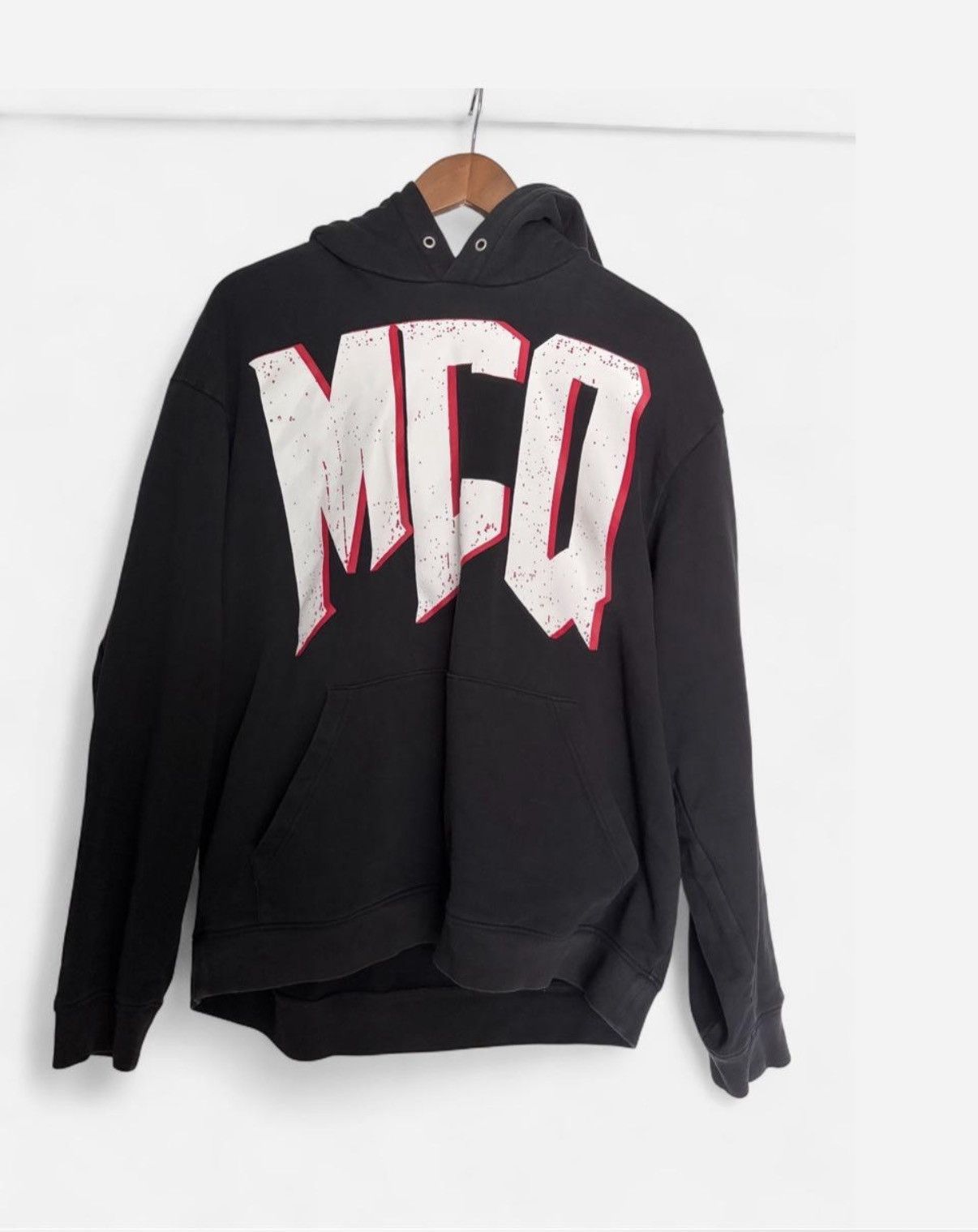 McQ Alexander McQueen MCQ Gothic Logo hoodie Size US XXL / EU 58 / 5 - 1 Thumbnail