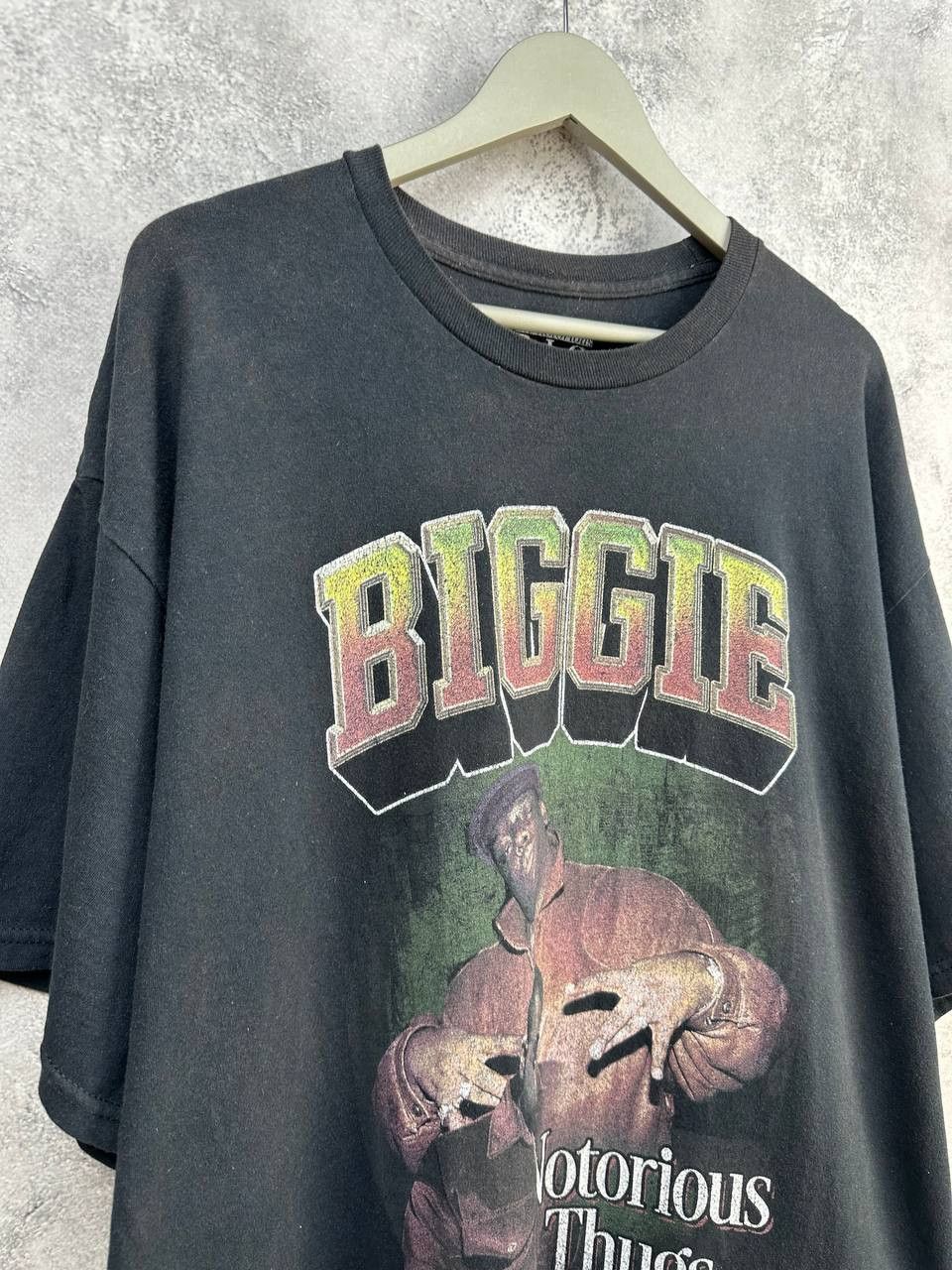 Vintage Notorious BIG "Notorious Thugs" UK Vintage Faded Rap Tee Size US L / EU 52-54 / 3 - 3 Thumbnail