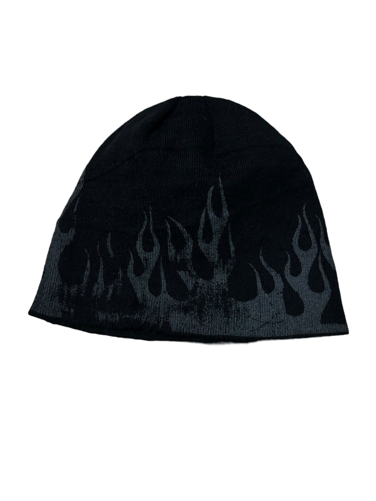 14th Addiction × Japanese Brand y2k Flame Beanie Hats snowcap Size ONE SIZE - 2 Thumbnail
