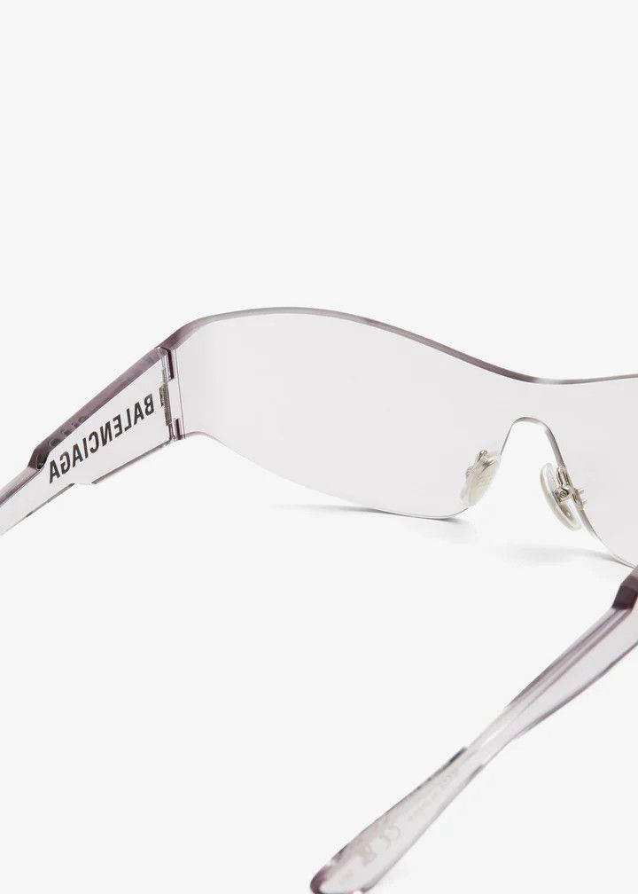 Balenciaga o1in1g1025 Size: OS / Mono Cat 2.0 Sunglasses in White Size ONE SIZE - 4 Thumbnail