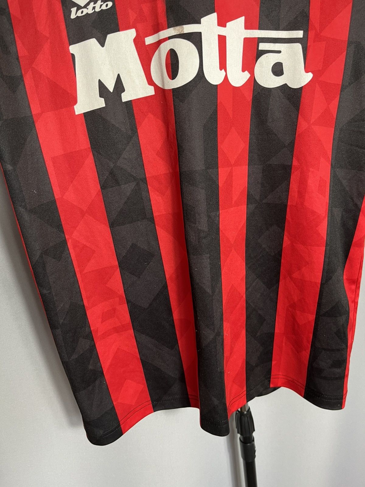 Lotto Sport AC MILAN 1993 1994 HOME SHIRT vintage mens Size US M / EU 48-50 / 2 - 6 Thumbnail