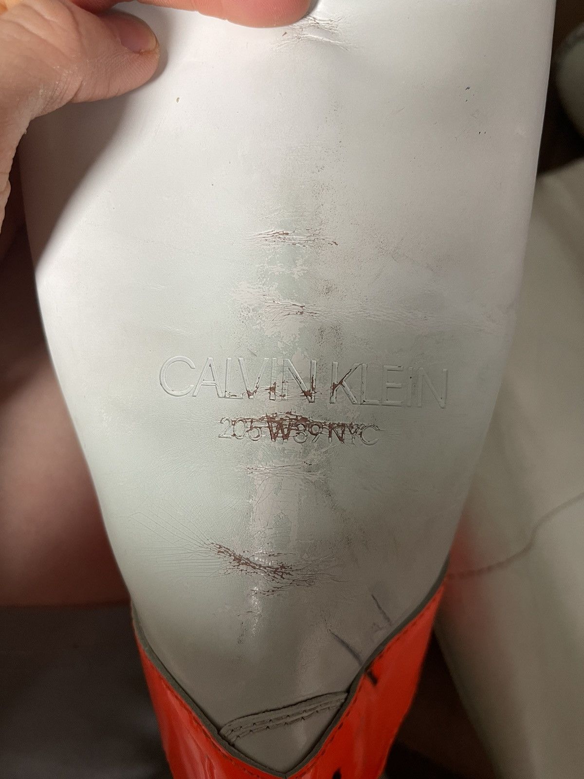 Calvin Klein 205W39NYC 205W39NYC runway sample firefighter thigh high boots Size US 9 / EU 42 - 10 Thumbnail