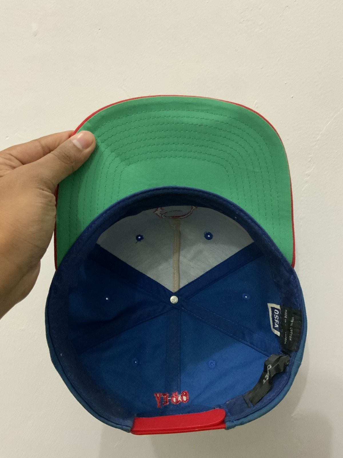 Vintage Obey Spellout Snapback Hat Size ONE SIZE - 8 Thumbnail