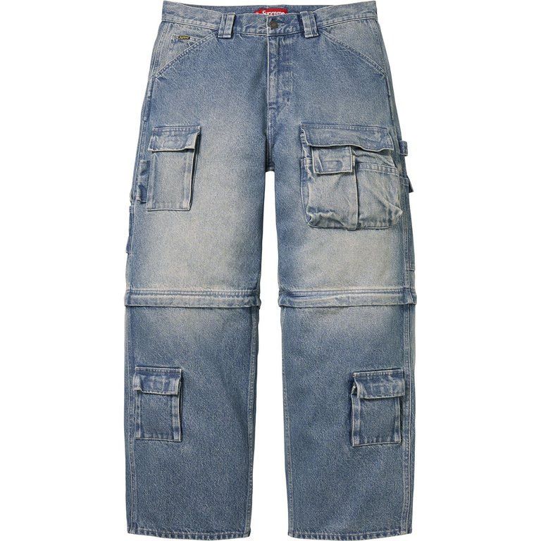 Supreme Supreme Baggy Jean (Light Wash / Stone Wash Blue) | Grailed