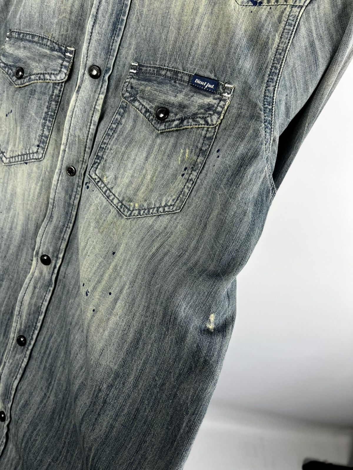 Diesel Diesel denim shirt Japanese style vintage 90s Size US M / EU 48-50 / 2 - 13 Thumbnail