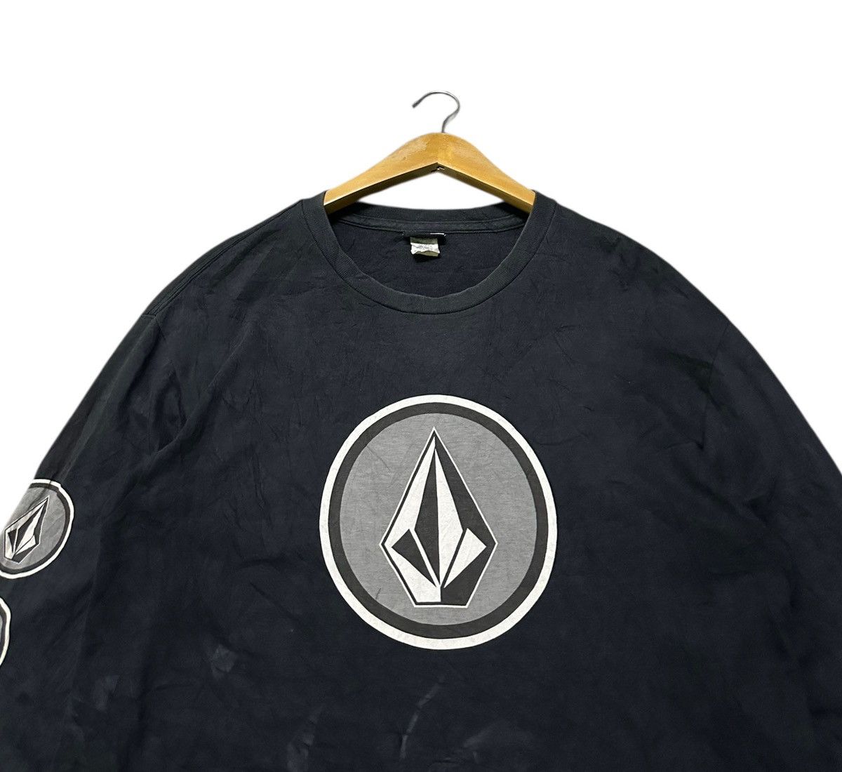 Volcom Vintage 90s Volcom side tape long sleeve tshirt Size US M / EU 48-50 / 2 - 2 Thumbnail