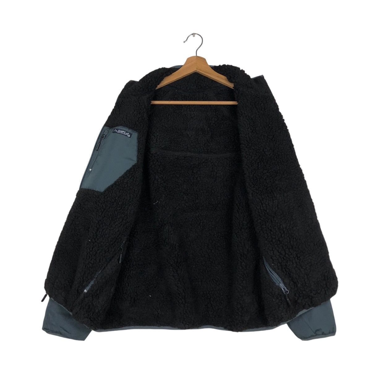 Issey Miyake 📌Vintage Bomber Jacket Reversible Fleece Ships Japan Size US M / EU 48-50 / 2 - 14 Thumbnail