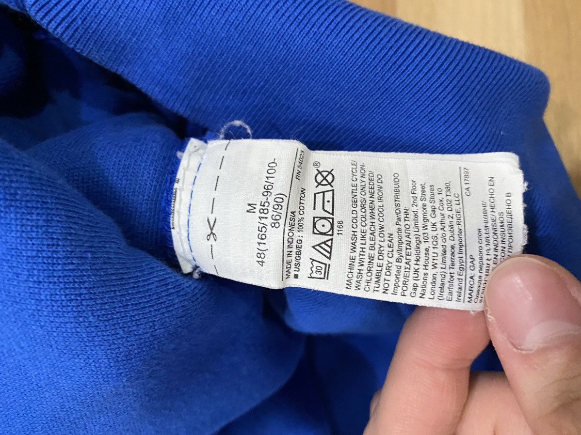 Gap × Kanye West Yeezy Gap Hoodie Blue Size US M / EU 48-50 / 2 - 2 Thumbnail