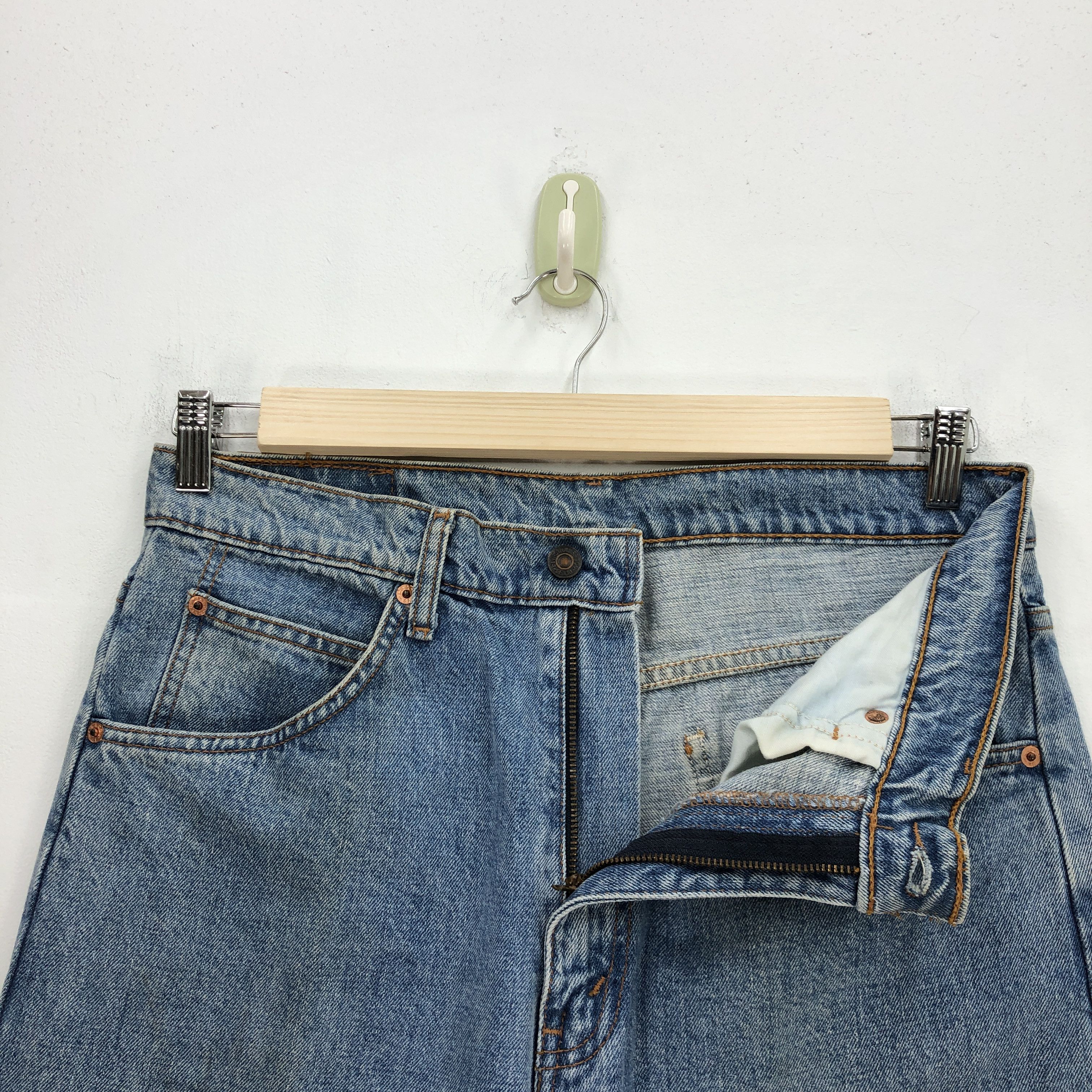 Levi's Vintage Levis Orange Tab Jeans Dirty Levi's Light Wash Denim Size US 33 - 5 Thumbnail