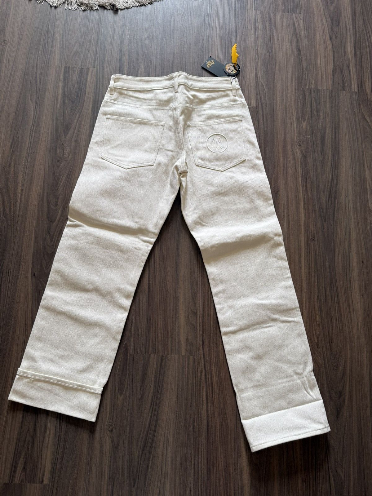 Drew House Drew House Selvedge Wide Leg Jean White 32 DS New In Bag Size US 32 / EU 48 - 8 Thumbnail