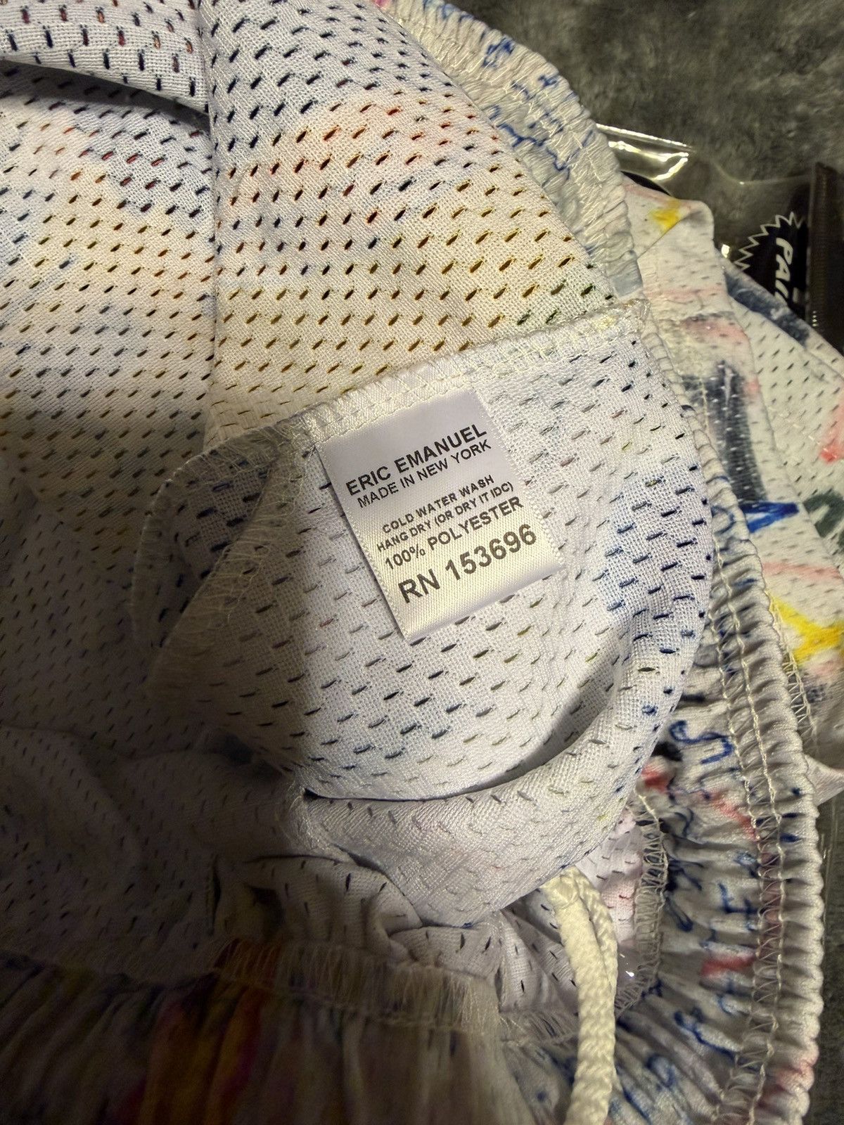 Asspizza × Eric Emanuel Eric Emanuel x Asspizza mesh shorts Size US 38 / EU 54 - 6 Thumbnail