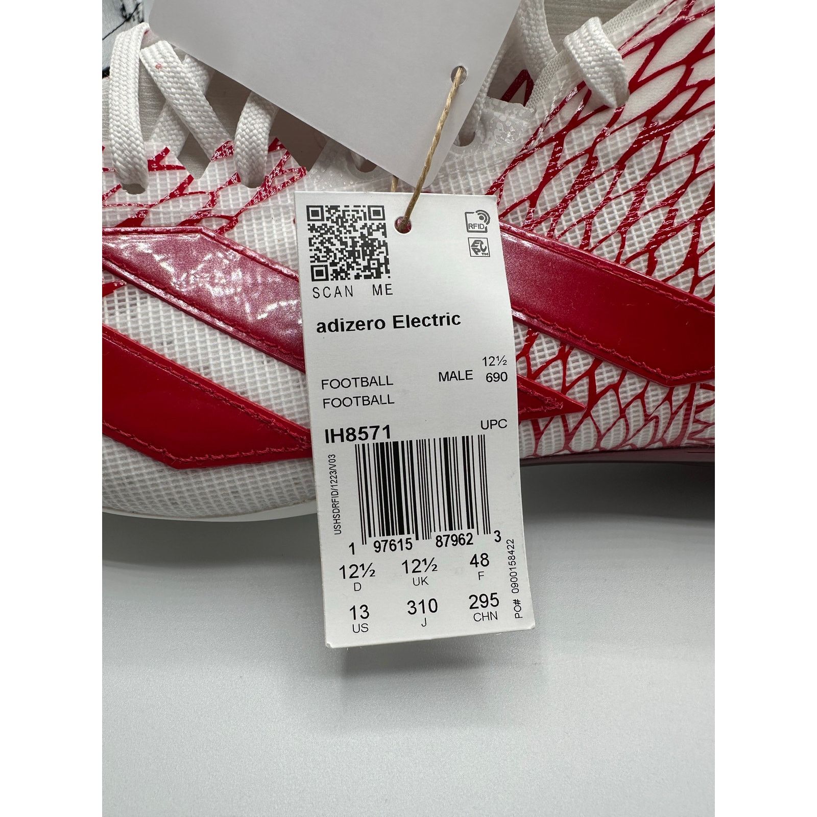 Adidas Adidas Electric.2 “Team Red White” size 13 men’s Size US 13 / EU 46 - 7 Thumbnail