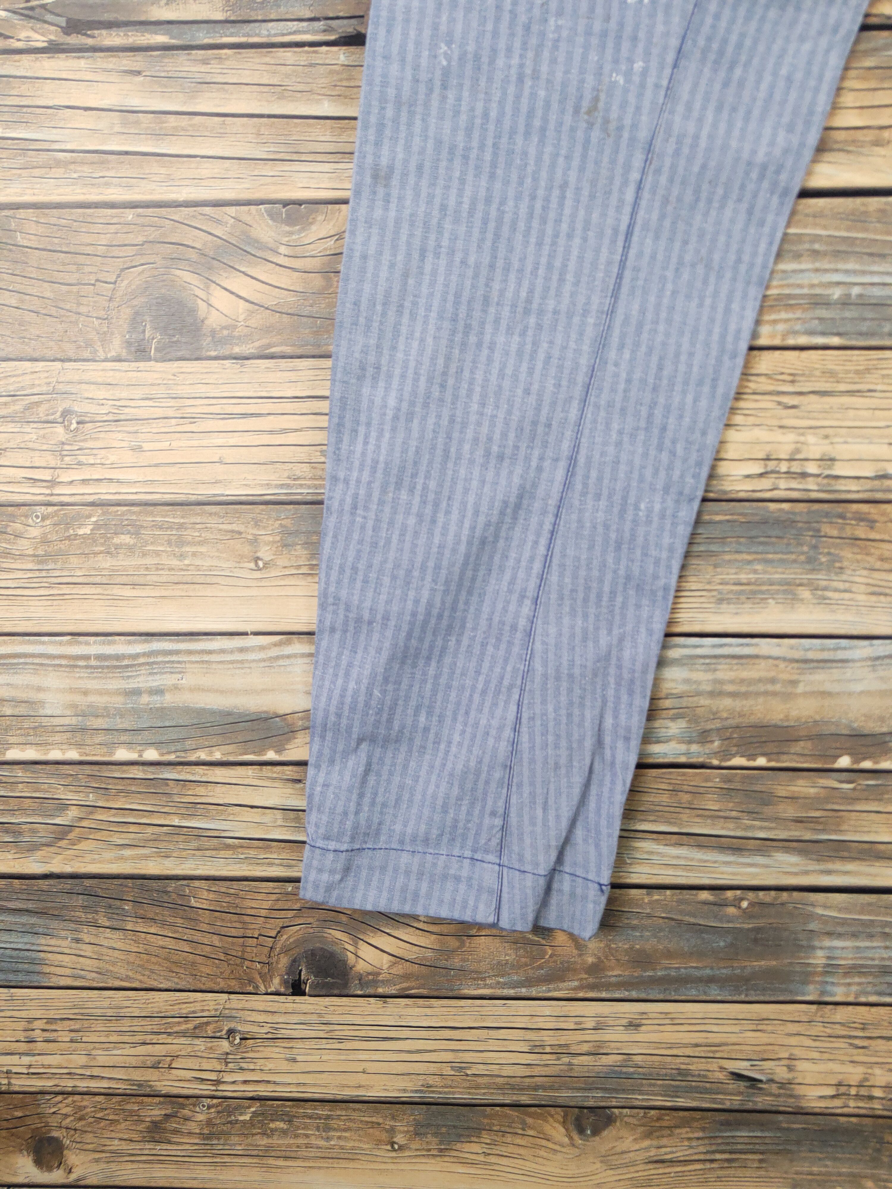 Japanese Brand DL Xebec Genba Blue Multipocket Cargo Pants #46-229T Size US 31 - 9 Thumbnail