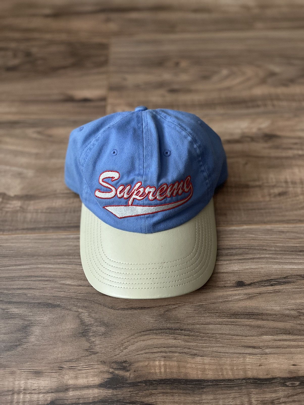 Supreme Supreme Leather Visor 6-Panel | Grailed