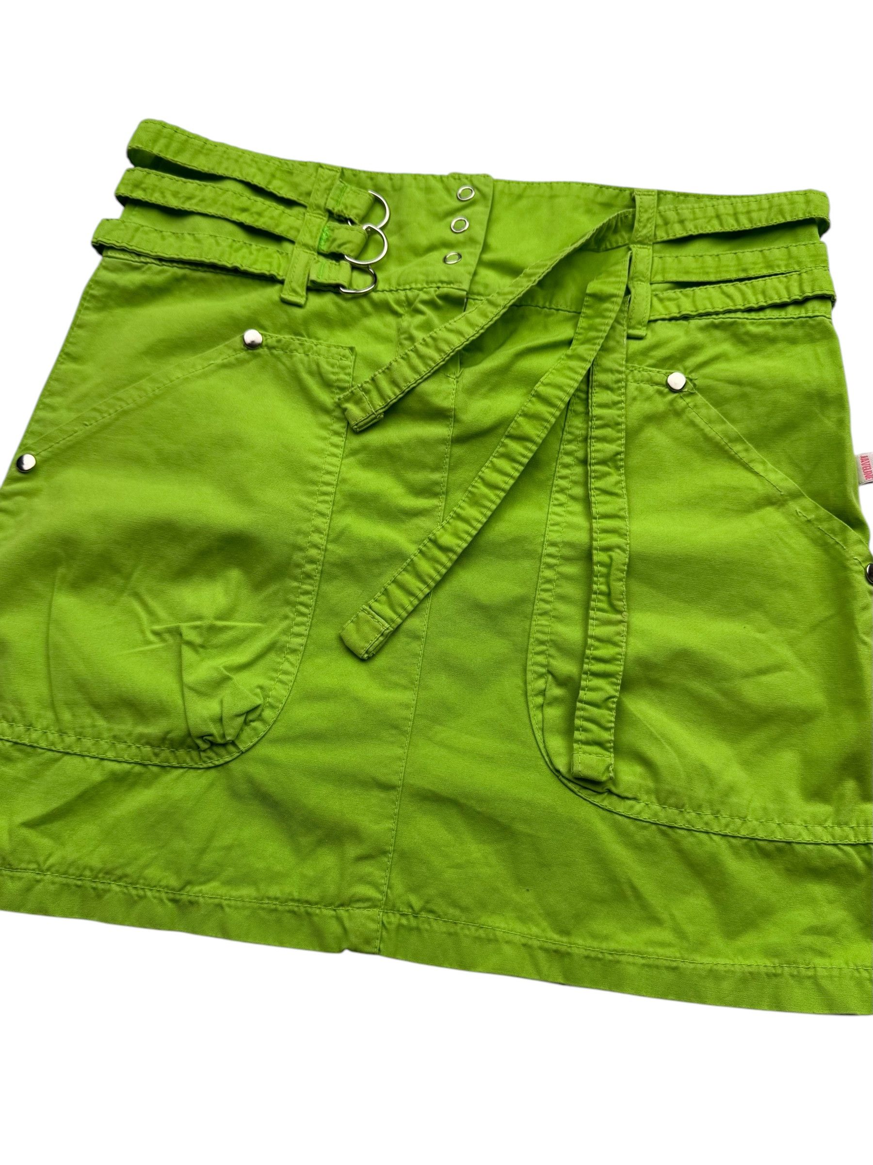 Japanese Brand Vintage Mini Skirt W162(V9) Size 25" / US 0 / IT 36 - 2 Thumbnail