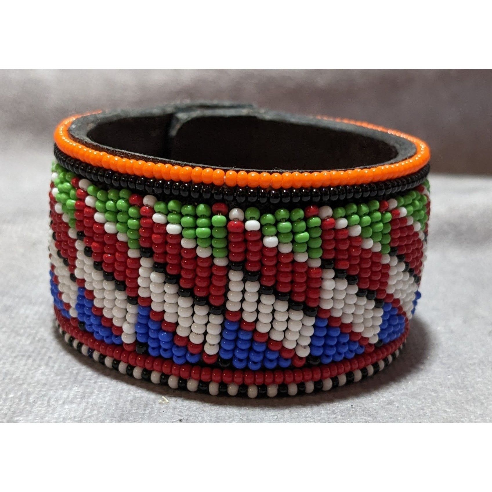 Other Maasai Beaded Cuff Bracelet Size ONE SIZE - 5 Thumbnail