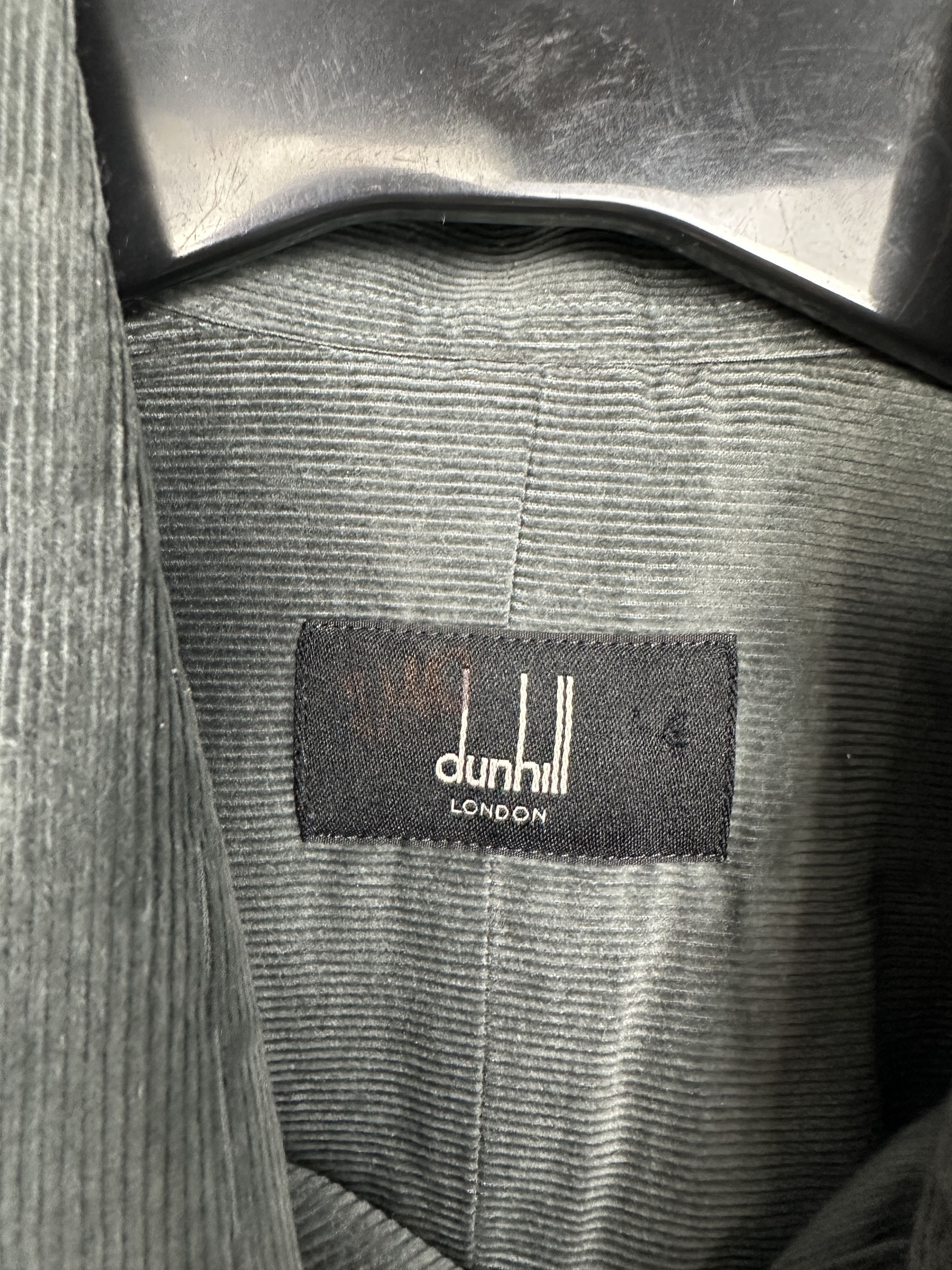 Other Dunhill London Mens Long Sleeve Corduroy Shirt Size US S / EU 44-46 / 1 - 3 Thumbnail