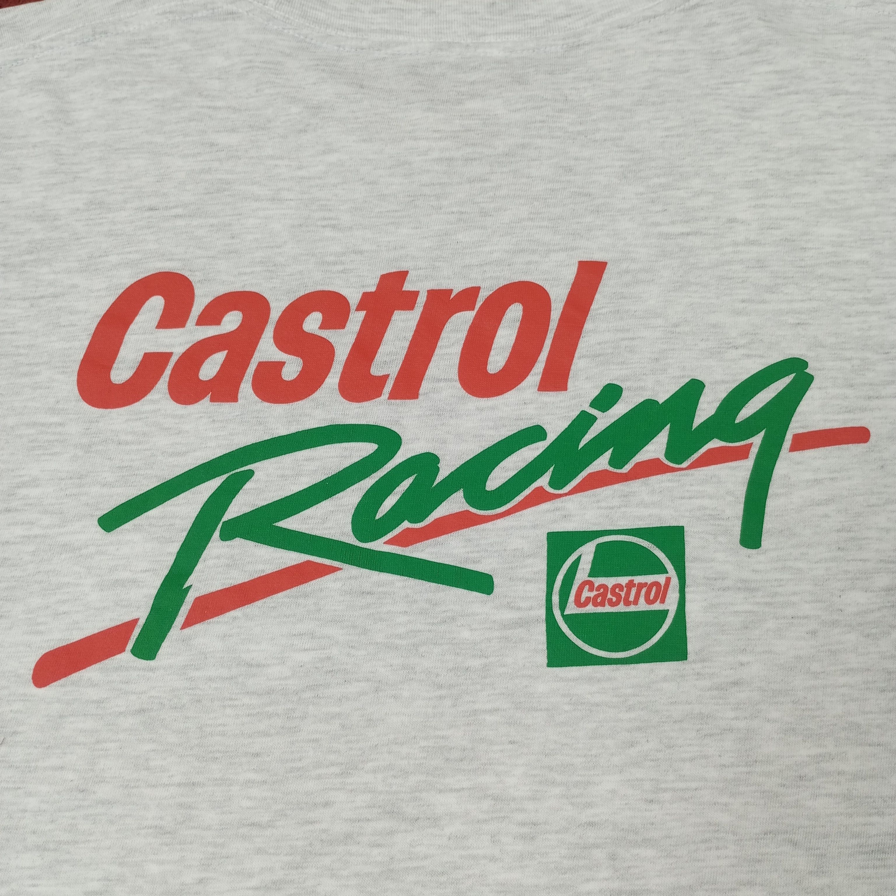 Vintage Castrol Racing Oil Motorsports Promo Style Tshirt c223n70 Size US L / EU 52-54 / 3 - 2 Thumbnail
