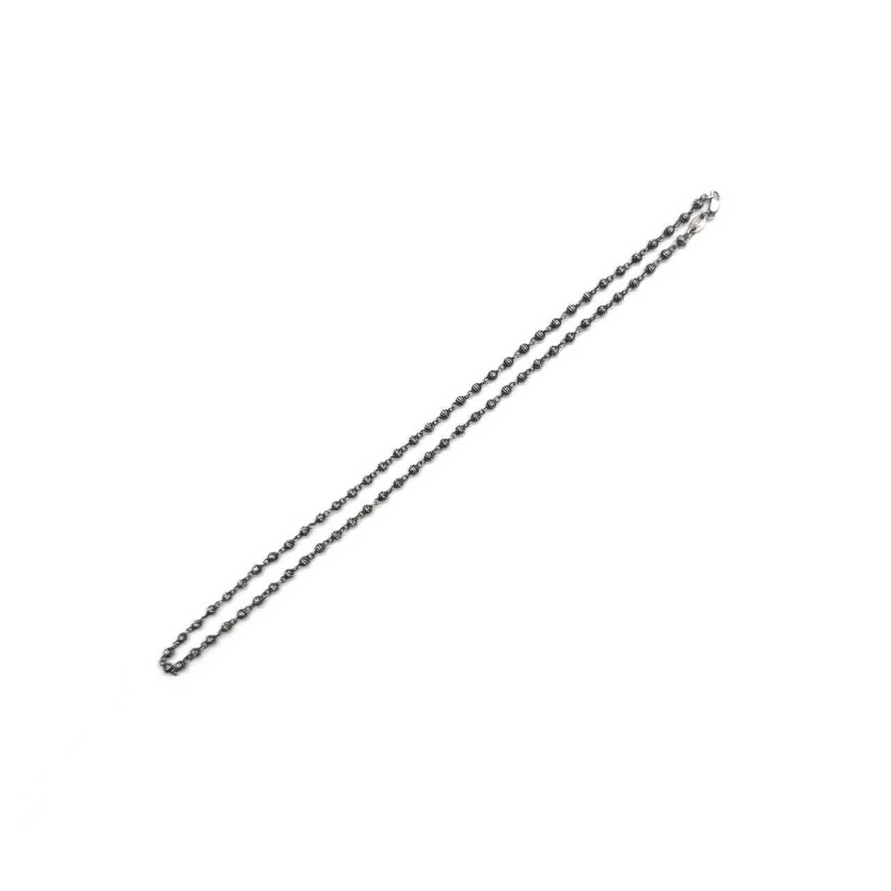 Chrome Hearts Chrome Hearts Silver Cross Ball Bead Chain Necklace Size ONE SIZE - 3 Thumbnail