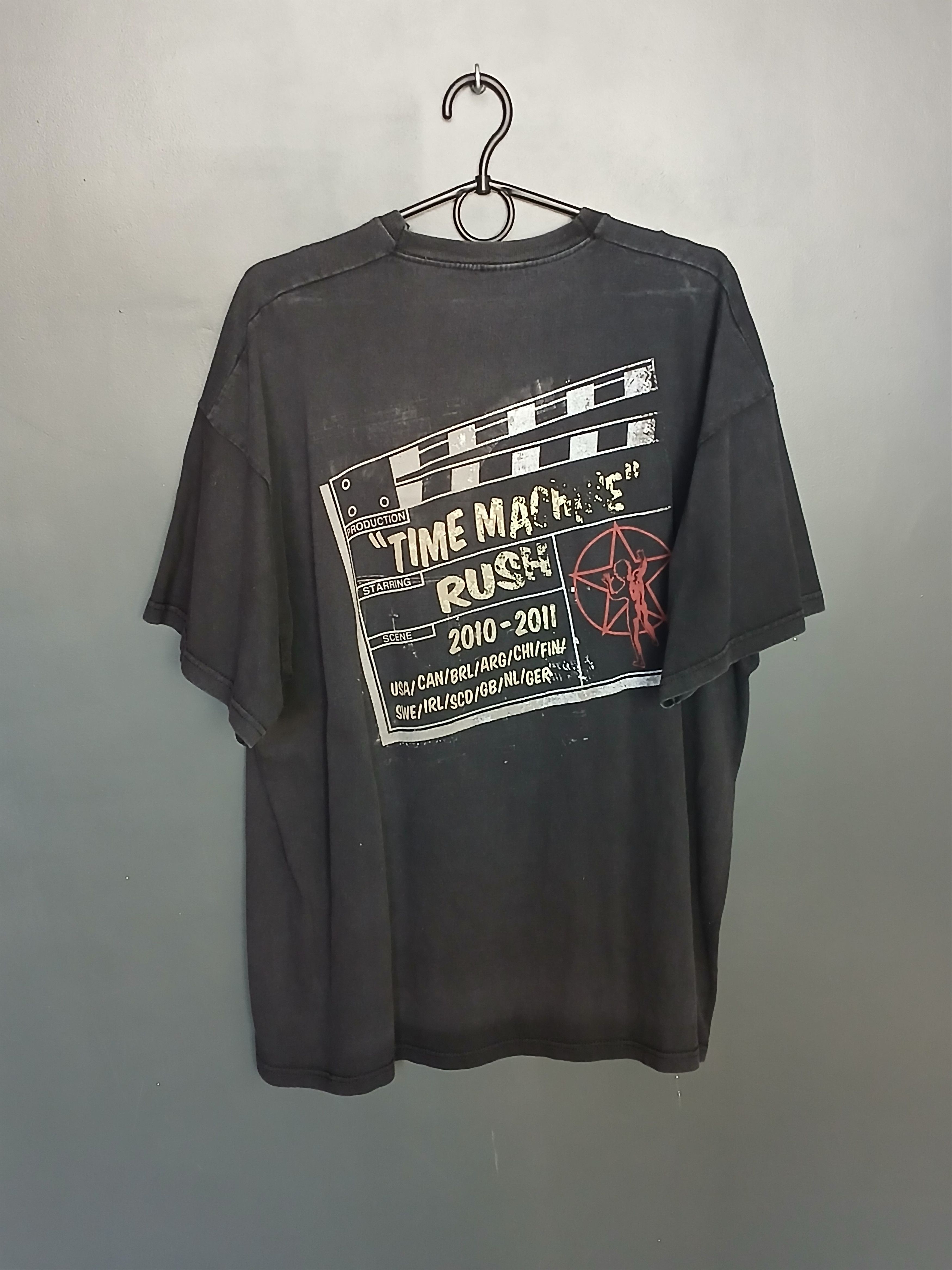 Band Tees Rush Moving Picture T-Shirt Size US XXL / EU 58 / 5 - 2 Thumbnail