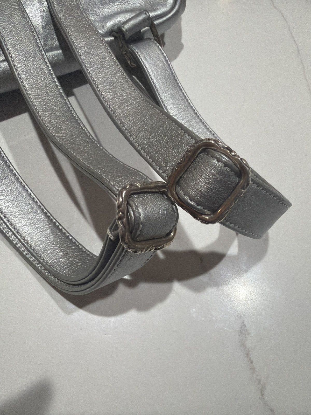 Chrome Hearts Chrome Heart Mini Leather Bag Size 28 - 11 Thumbnail