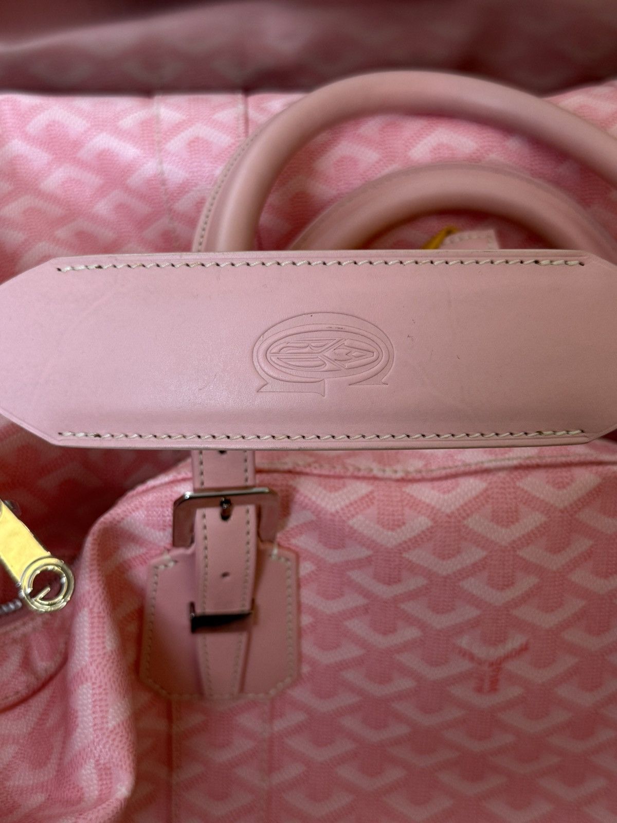 Goyard RARE!! Goyard 2008 sakura pink Croisiere 60cm Duffle Bag Size ONE SIZE - 7 Thumbnail