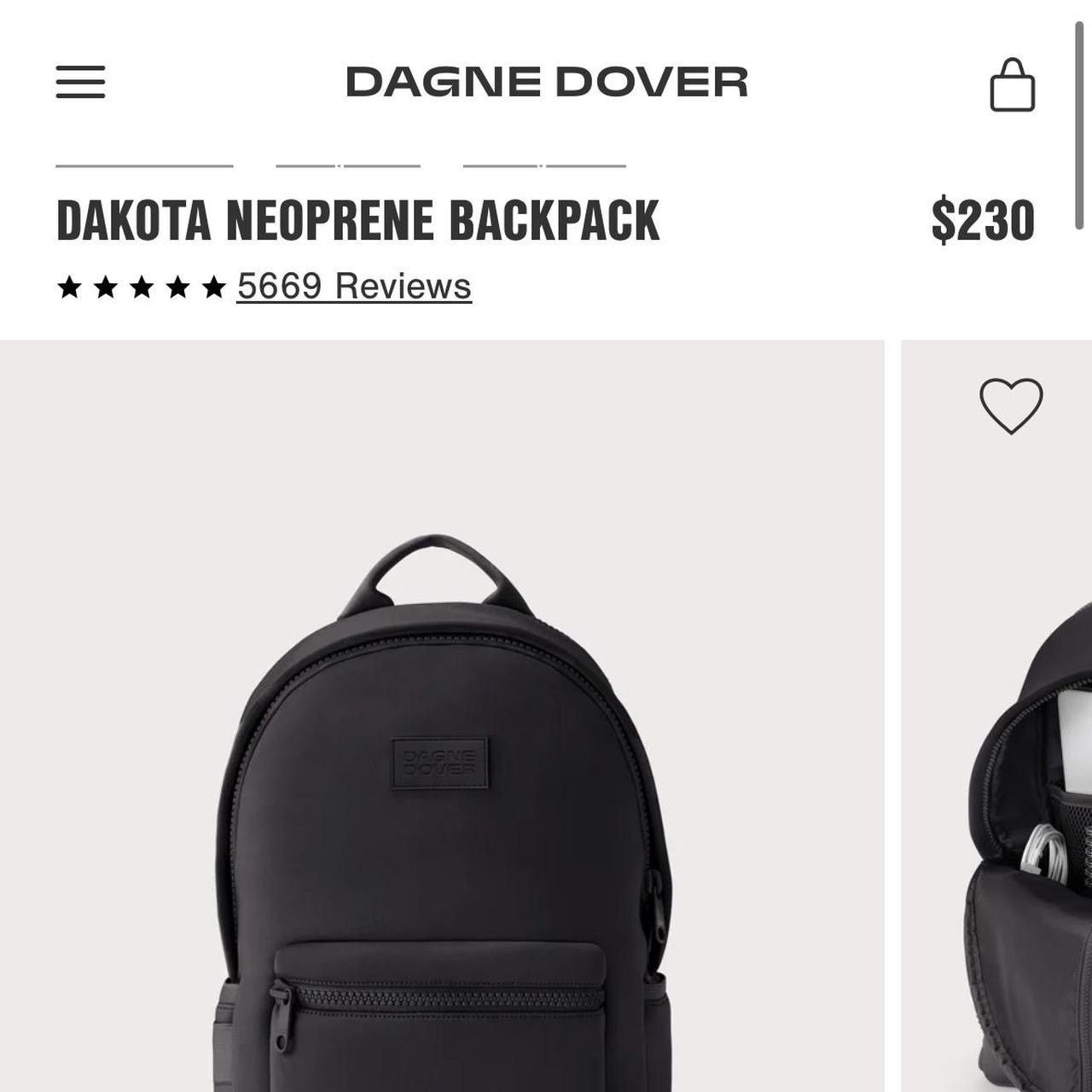 Dagne Dover DAGNE DOVER DAKOTA NEOPRENE BACKPACK (Large) Size ONE SIZE - 2 Thumbnail