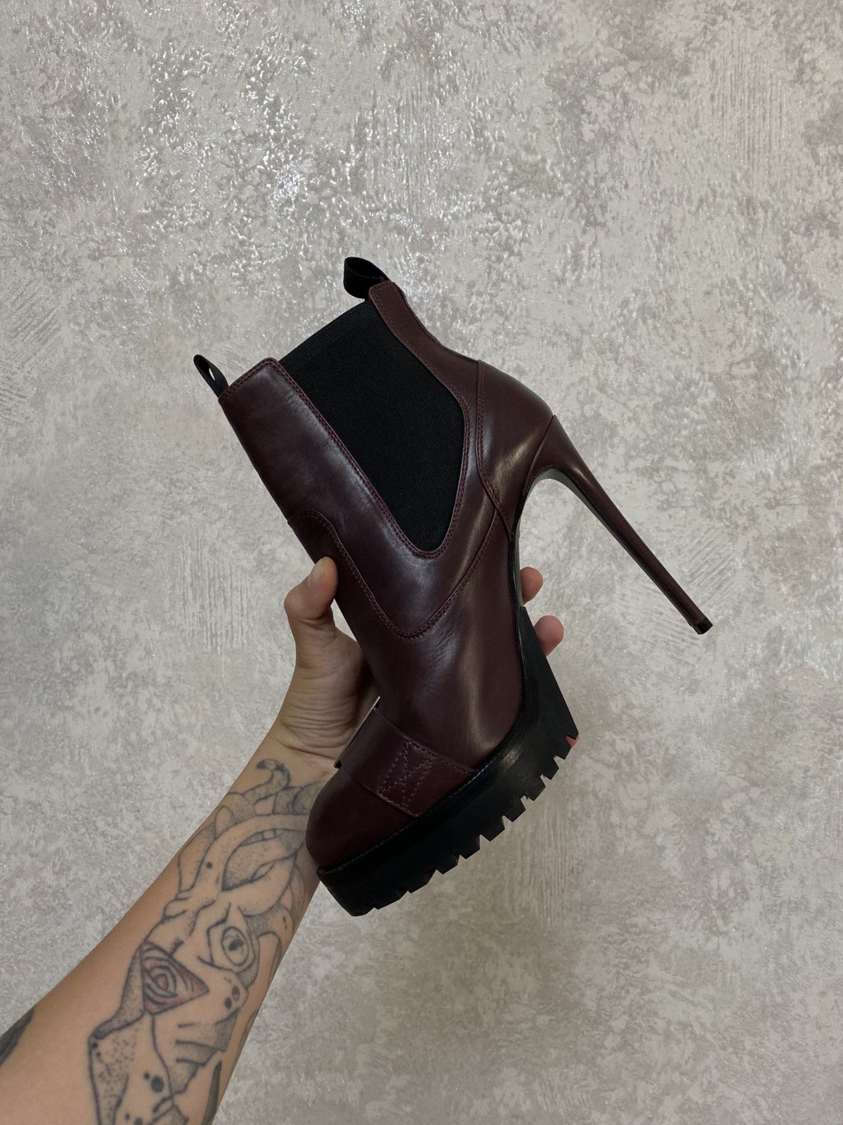 Alexander McQueen Alexander McQueen leather heels boots Size US 8 / IT 38 - 9 Thumbnail