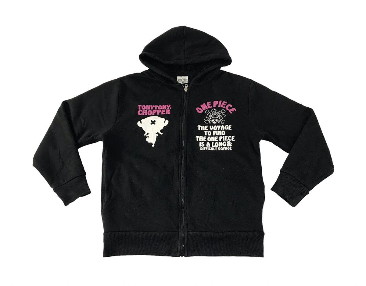 Anime One Piece Tony Chopper Pull Over Thick Hoodie Sherpa Inner Size L / US 10 / IT 46 - 1 Thumbnail