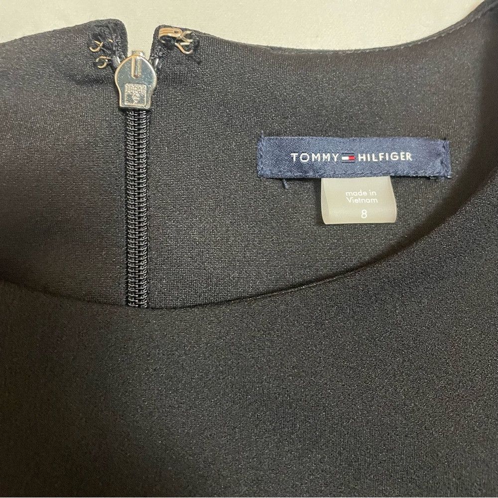 Tommy Hilfiger NWT New $129 Tommy Hilfiger Sleeveless Black White Dress Si Size M / US 6-8 / IT 42-44 - 6 Thumbnail