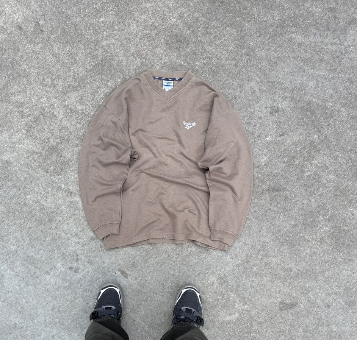 Other Vintage Reebok Y2K avantgarde streetwear sweatshirt Size US M / EU 48-50 / 2 - 1 Thumbnail
