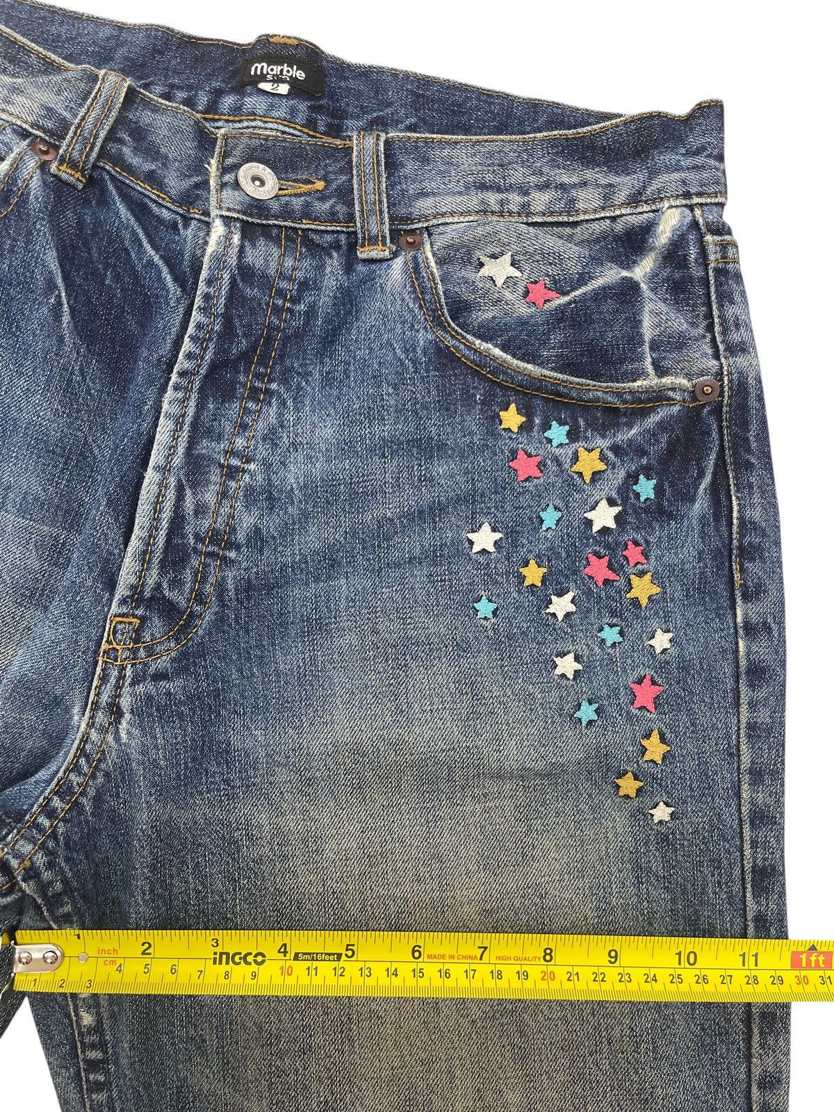 Japanese Brand Japanese Brand Mud Wash Style Baggy Jeans Size US 30 / EU 46 - 7 Thumbnail