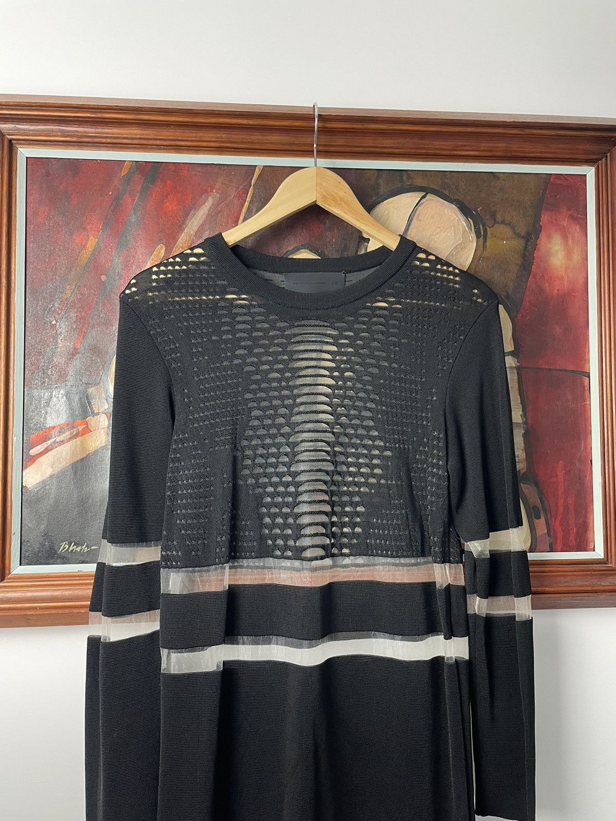 Alexander Wang × H&M H&M Alexander Wang Dress Rare Transparent Rave Designer Rare Size S / US 4 / IT 40 - 2 Thumbnail