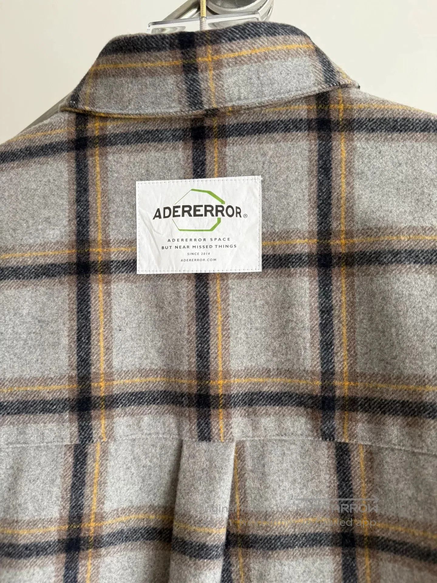Ader Error Ader Error Plaid Wool Shirt. Size US M / EU 48-50 / 2 - 8 Thumbnail