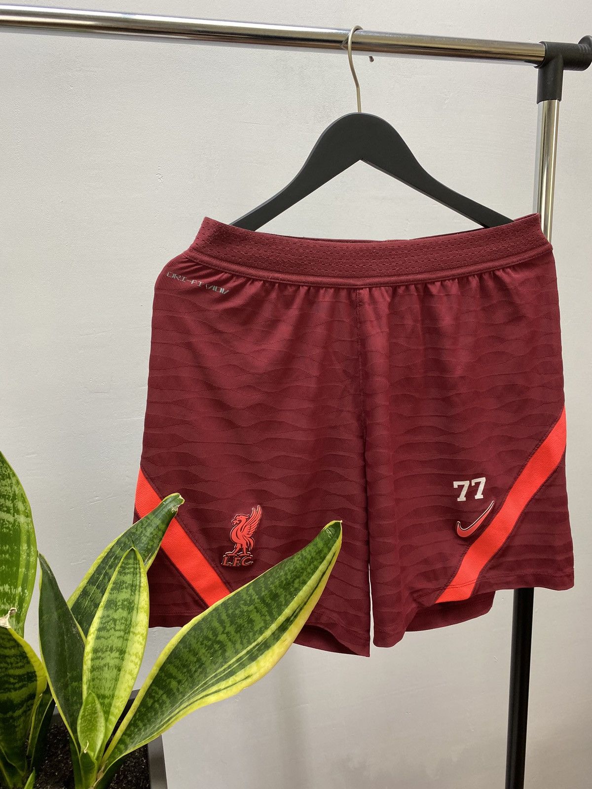 Nike Nike Liverpool 2021 2022 #77 James Norris Match Shorts Size US 34 / EU 50 - 3 Thumbnail