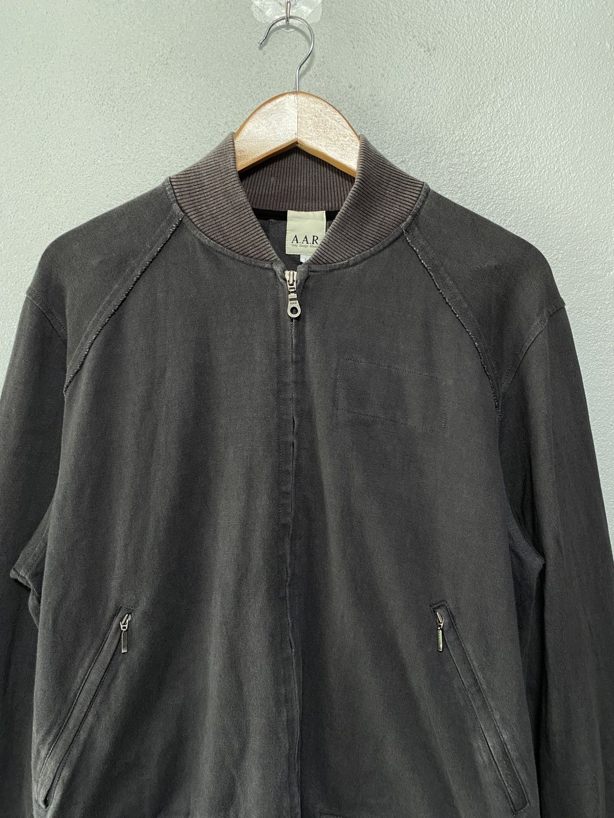Yohji Yamamoto Against All Risk by yohjiyamamoto production bomber jacket Size US L / EU 52-54 / 3 - 8 Thumbnail