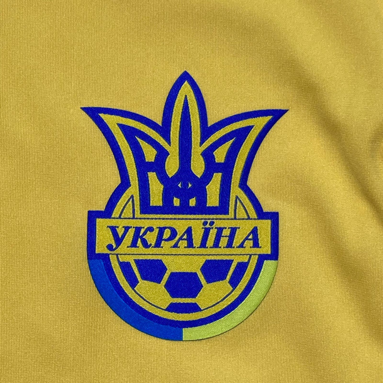 Adidas 2012 Ukraine Home Techfit Adidas X12066 Size US L / EU 52-54 / 3 - 2 Thumbnail