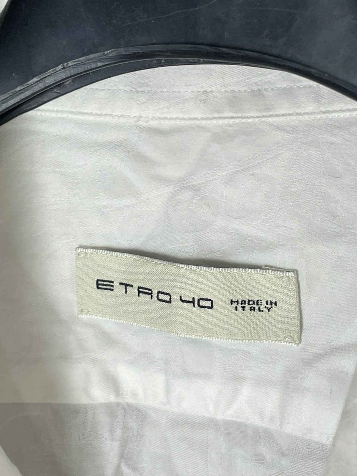 Etro ETRO Milano Button up Shirt Striped Cotton Size US L / EU 52-54 / 3 - 9 Thumbnail