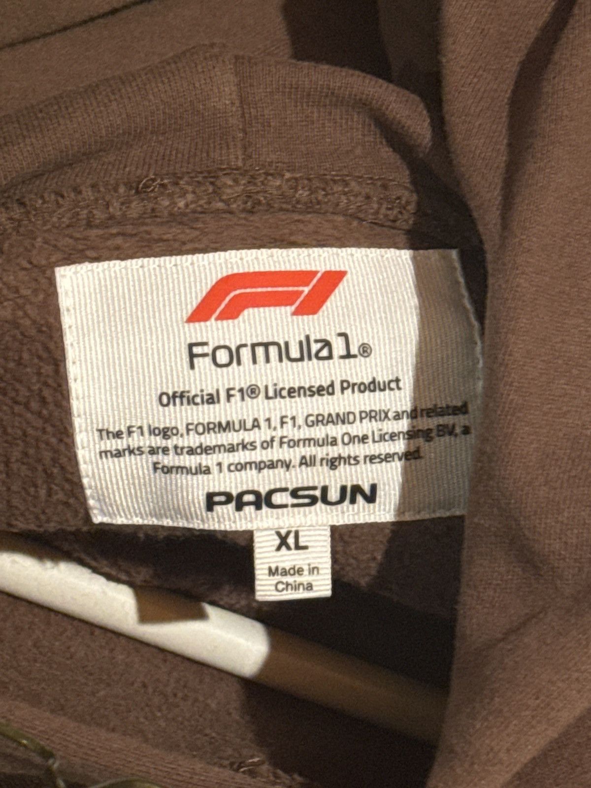 Formula 1 F1 racing hoodie Size US XL / EU 56 / 4 - 3 Thumbnail