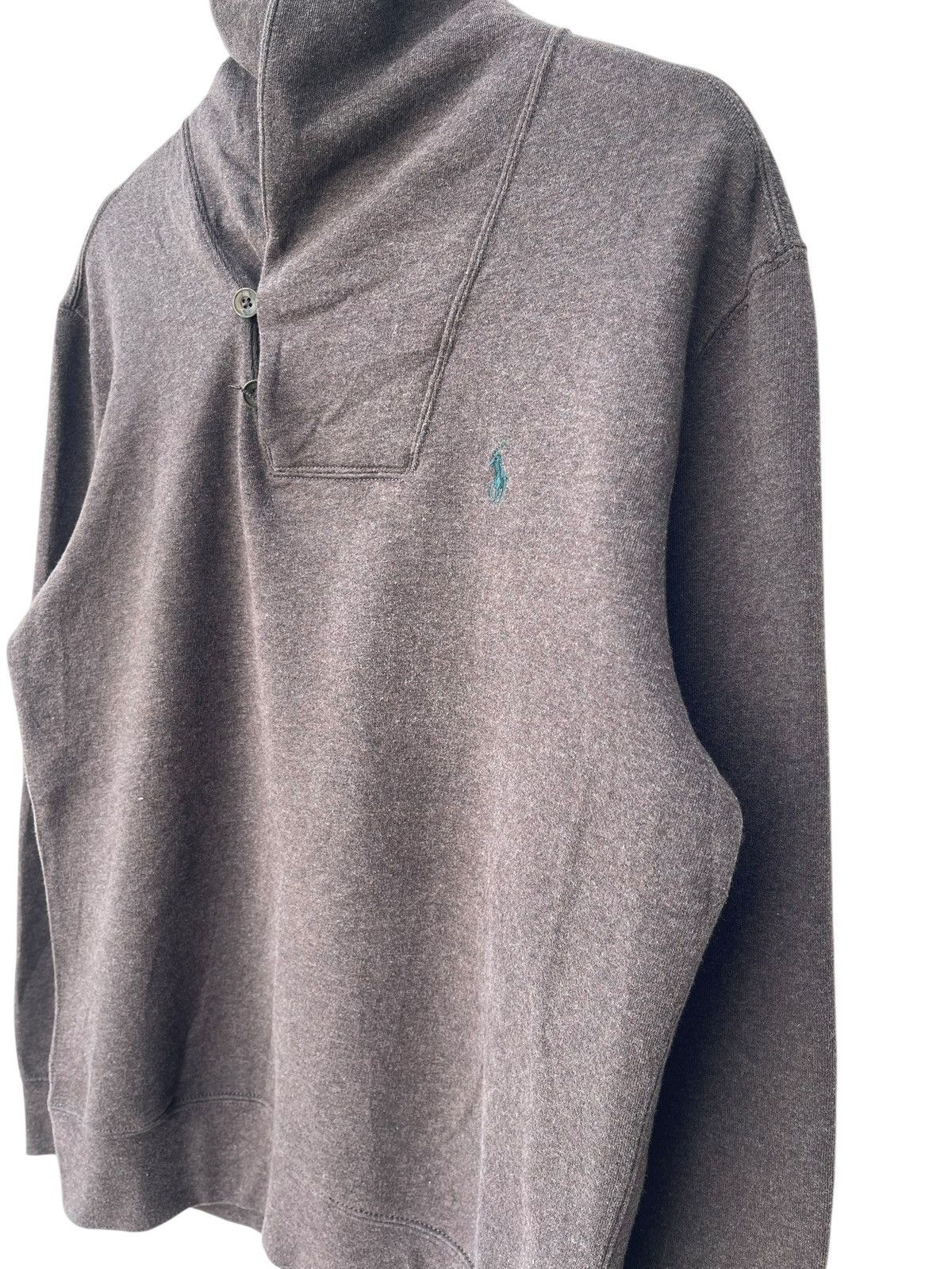 Polo Ralph Lauren Polo Ralph Lauren small pony brown henley neck medium Size US M / EU 48-50 / 2 - 5 Thumbnail
