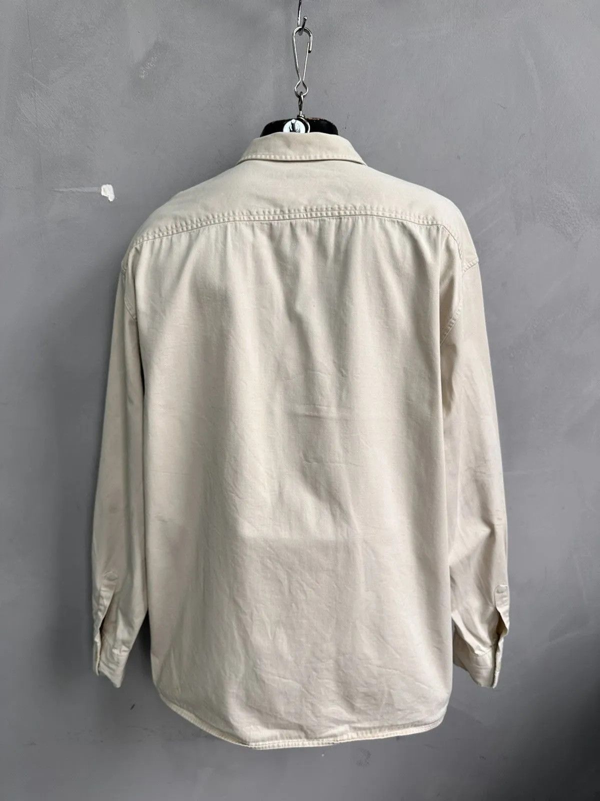 Vintage Beige Jacket Dolce Gabbana Vintage Mens Workwear Japan Y2K Size US XL / EU 56 / 4 - 8 Thumbnail