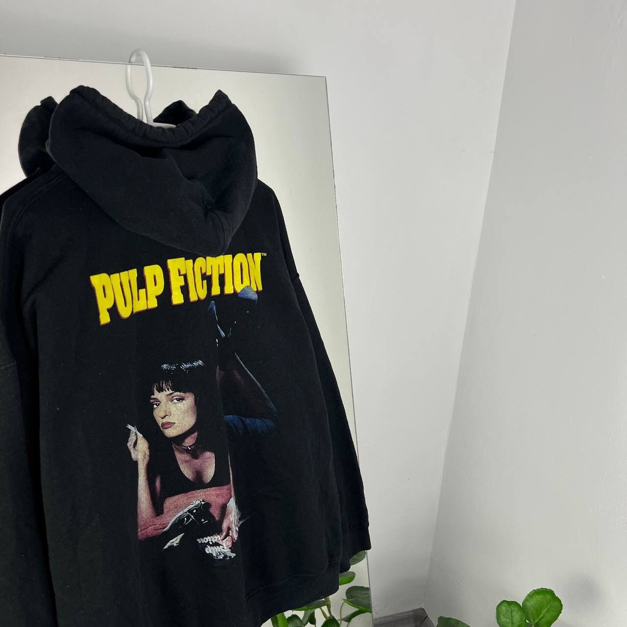 Vintage Pulp Fiction Vintage Mia Tarentino Cult Movie Hoodie Baggy Size US M / EU 48-50 / 2 - 2 Thumbnail