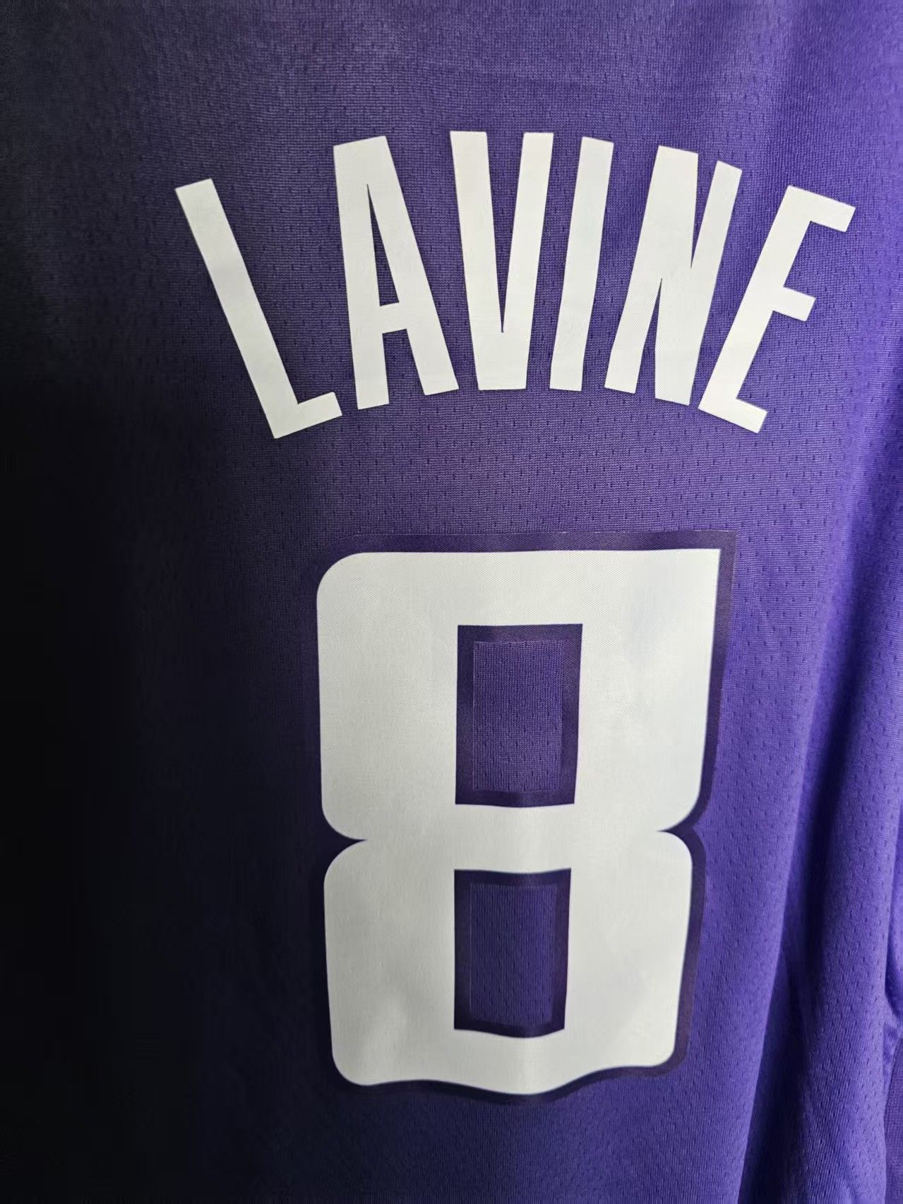 NBA Sacramento Kings #8 Zach LaVine Jersey Small Size US S / EU 44-46 / 1 - 4 Thumbnail