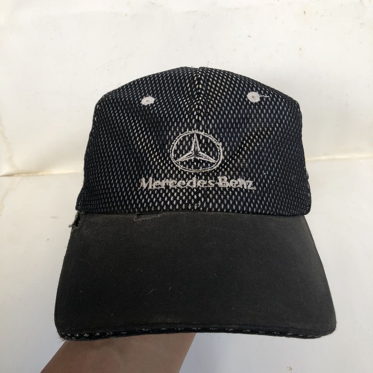 If Six Was Nine × Le Grande Bleu (L.G.B.) × Mercedes-Benz Distressed Rare Mercedez benz x Word Championship 2005 CAP Size ONE SIZE - 1 Thumbnail