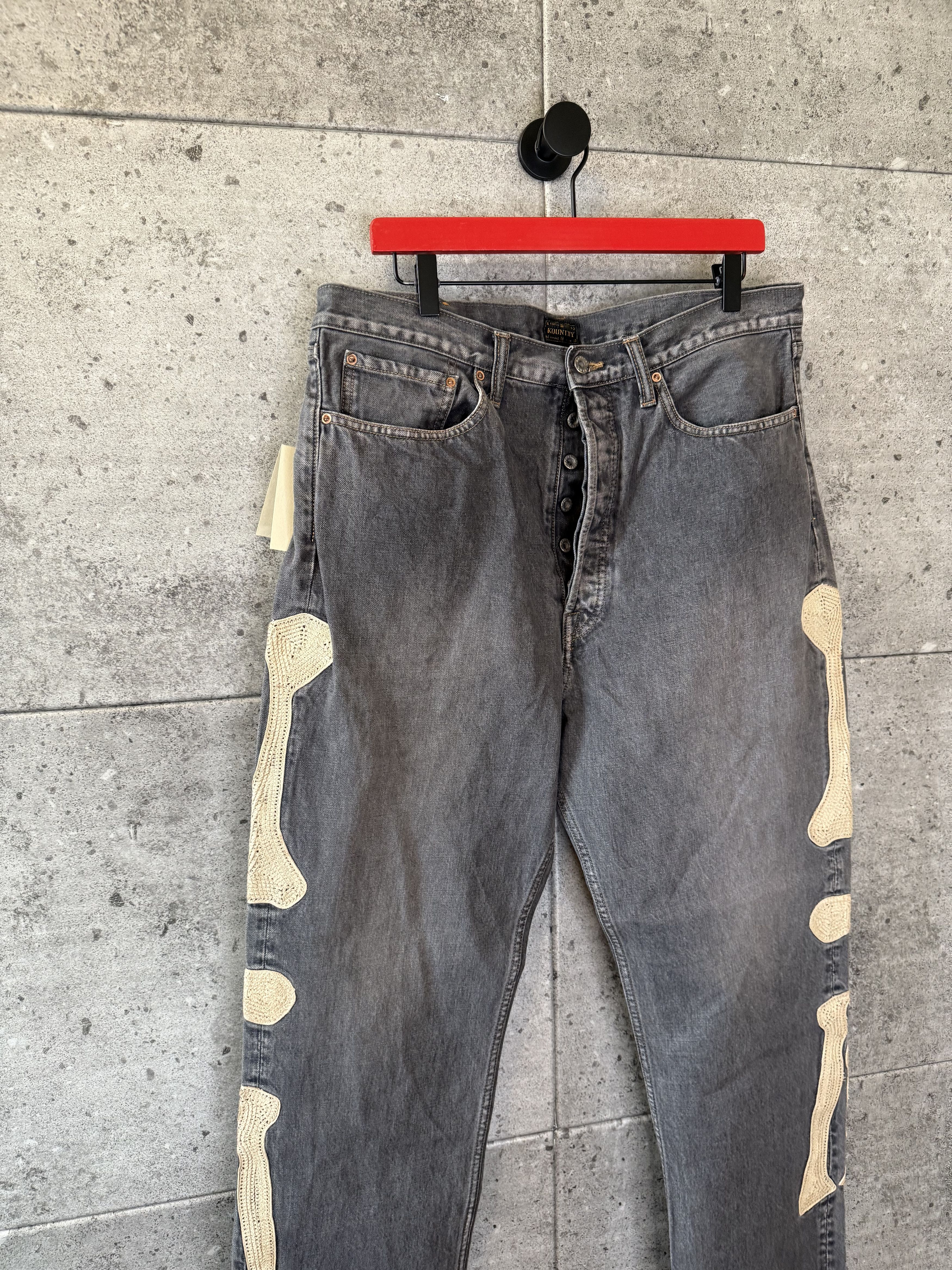 Japanese Brand × Kapital Kapital skeleton bone denim Size US 38 / EU 54 - 3 Thumbnail